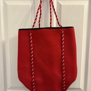 Popups brand Stylish Red Tote Bag